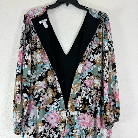 London Times Woman Women’s Dress Floral Midi - Picture 9 of 12